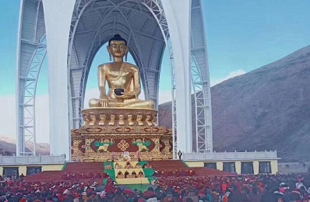 China broke Buddhist statue, atrocities on Tibetans