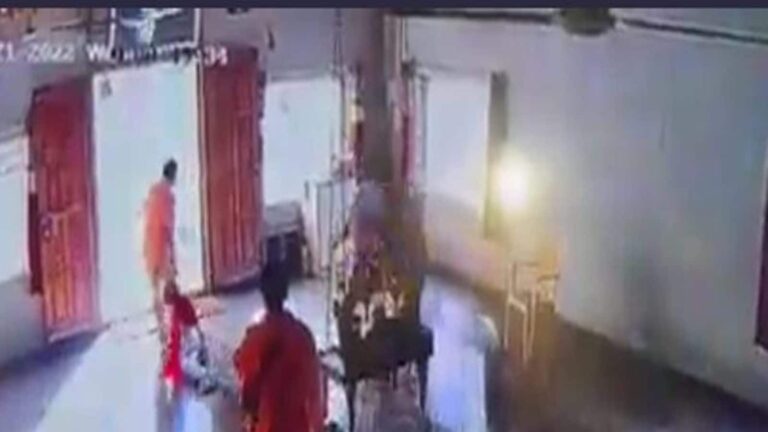 Caught on Camera | Man Drags Woman By Hair in Bengaluru Temple, Throws Her Out As Priests Watch; Case Filed