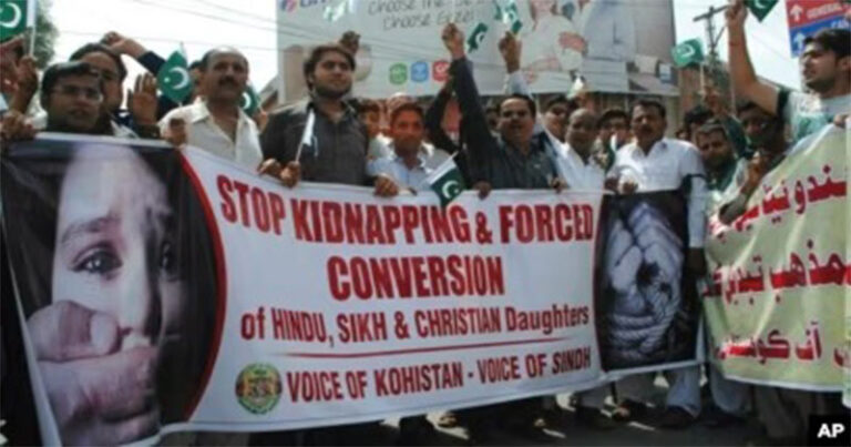 UN urges Pakistan to take action on forced conversions & marriages