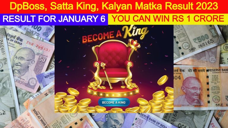 What is DpBOSS? Check Winning Numbers for January 6 Satta King Games