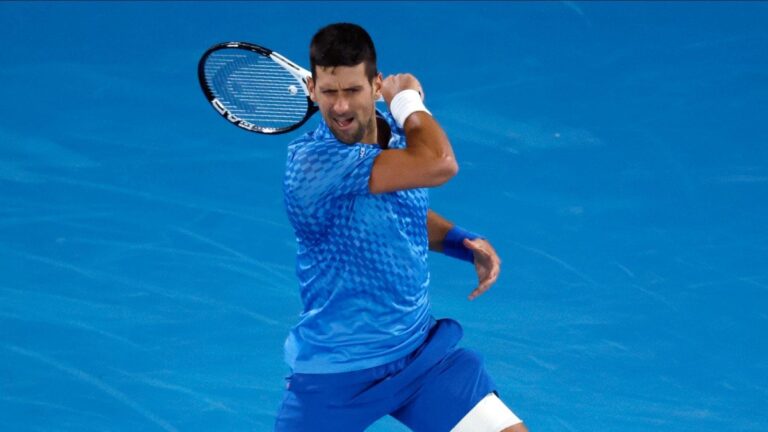 Novak Djokovic Downs Enzo Couacaud to Reach Third Round