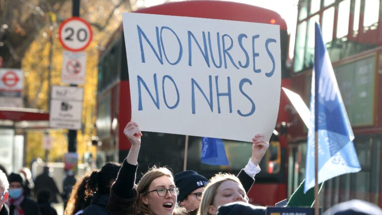 NHS Nurses Begin Two-Day Strike