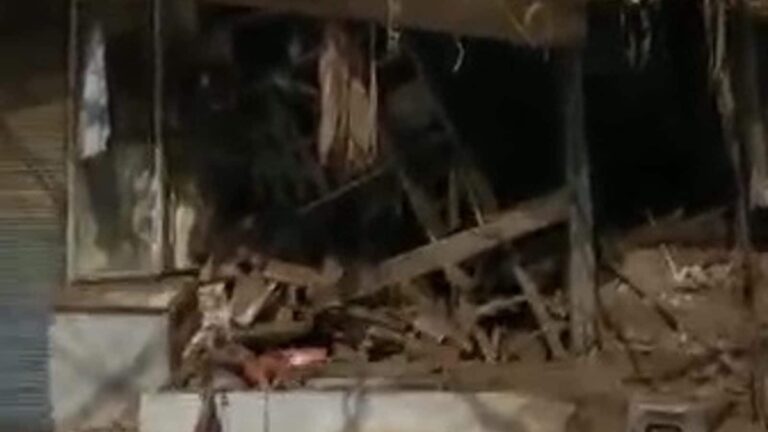 1 Dead, 3 Injured After Portion of Ground Floor Collapses in Delhi’s Sadar Bazar