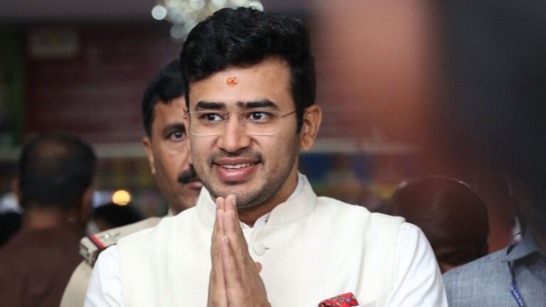 IndiGo Flyer Recounts Door Incident; Tejasvi Surya Calls It ‘Political Hit Job’