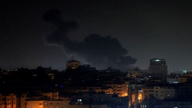Israel carries out air strikes on Gaza Strip after rocket fired