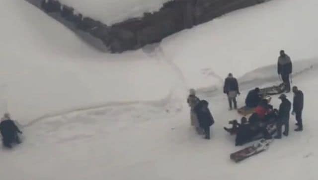 Massive avalanche hits skiing resort in J&K’s Gulmarg