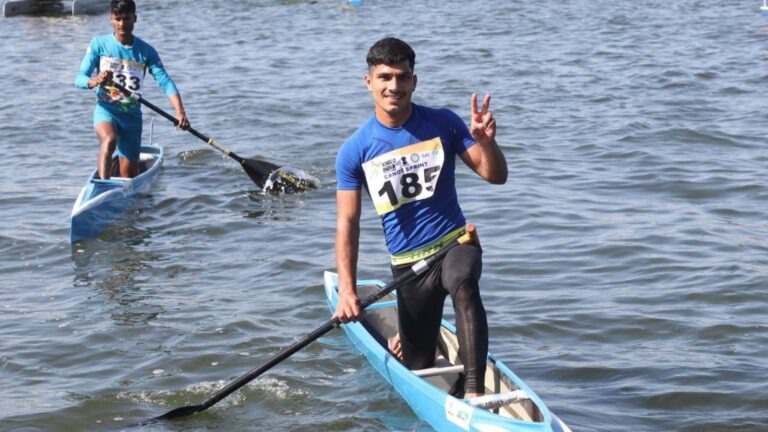 Madhya Pradesh Dominate Kayaking and Canoeing Medals