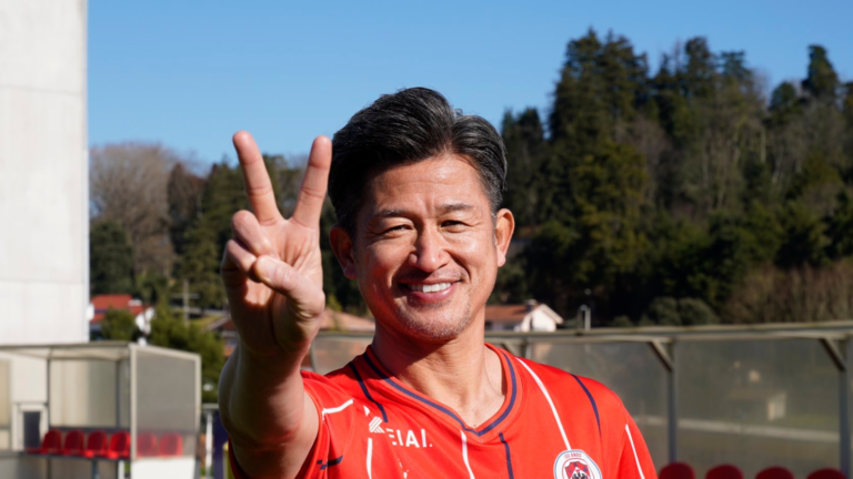 Oldest Pro Footballer Kazuyoshi Miura Joins Portuguese Second Division on Loan
