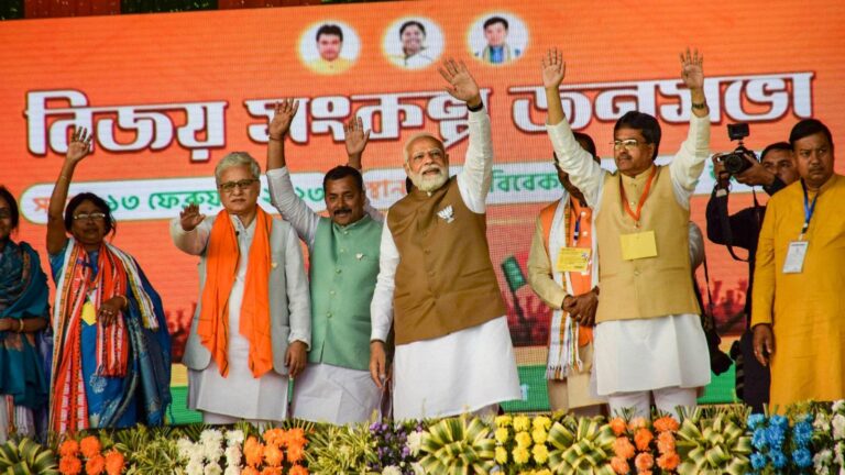 People Showed ‘Red Card’ To Left Front, Says PM Modi