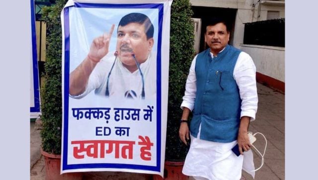BJP on Arvind Kejriwal’s party ‘playing drama card’ as ED raids Sanjay Singh’s residence