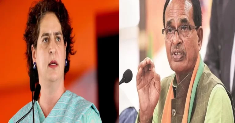 CM Shivraj Singh Chouhan questions Priyanka Gandhi says, “Does Congress oppose action on PFI”