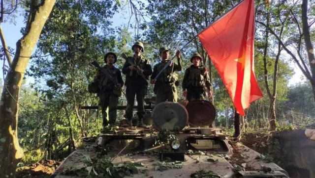 Dozens of Myanmar soldiers flee to Bangladesh amid fight with rebels