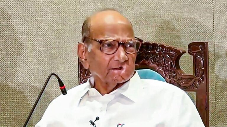 Sharad Pawar Faction Gets ‘Man Blowing Turha’ as Party Symbol, Confirms NCP Spokesperson